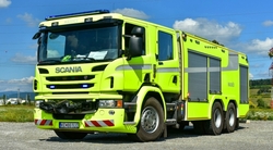 SCANIA P410 požiarna technika