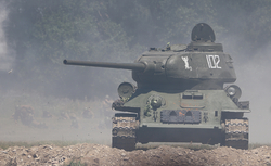 tank T- 34 
